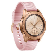 Load image into Gallery viewer, Silicone Band for Samsung Galaxy Watch 42mm Active Rubber Replacement Bracelet WatchBand Strap for Galaxy Watch 42mm Gold Buckle