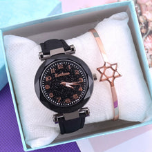 Load image into Gallery viewer, 2019 Women Watches Starry Sky Clock Ladies Wrist Watch Bracelet Watches Leather Quartz Wristwatches reloj mujer relogio feminino