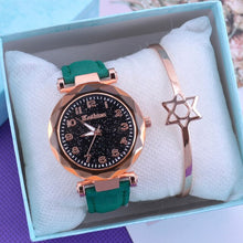 Load image into Gallery viewer, 2019 Women Watches Starry Sky Clock Ladies Wrist Watch Bracelet Watches Leather Quartz Wristwatches reloj mujer relogio feminino