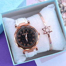 Load image into Gallery viewer, 2019 Women Watches Starry Sky Clock Ladies Wrist Watch Bracelet Watches Leather Quartz Wristwatches reloj mujer relogio feminino