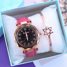 Load image into Gallery viewer, 2019 Women Watches Starry Sky Clock Ladies Wrist Watch Bracelet Watches Leather Quartz Wristwatches reloj mujer relogio feminino